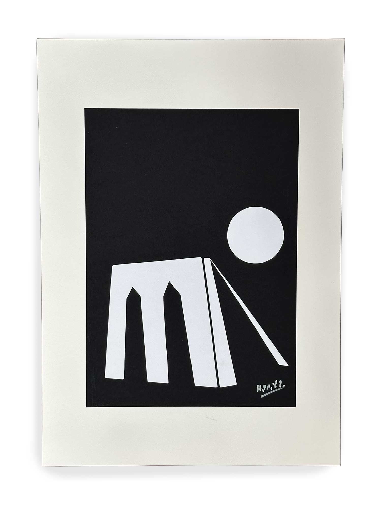 Brooklyn Bridge, paper cut-outs